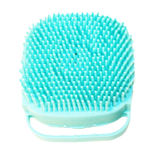 Gwen Studios Pet Bath & Massage Brush, Grooming Scrubber for Dogs & Cats, Blue, 1 Count