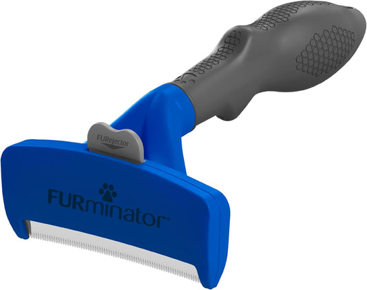 FURminator Large Dog Undercoat deShedding Tool for Long Hair | Reduces Loose Hair From Shedding, Easy Clean-Up, For Dogs Over