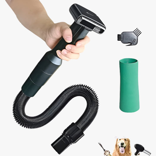 Gforest Pet Hair Grooming Brush Vacuum Attachment Kit