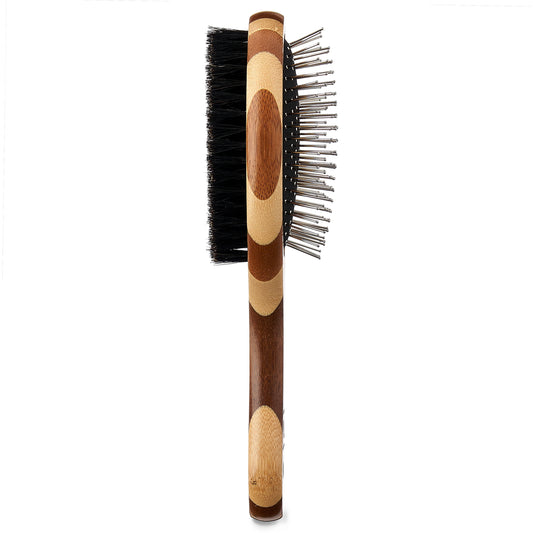 Vibrant Life Bamboo Pin & Bristle Dog Grooming Brush