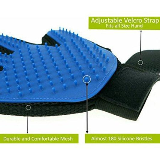 Mr. Peanut's 259 silicone-pin grooming gloves product detail