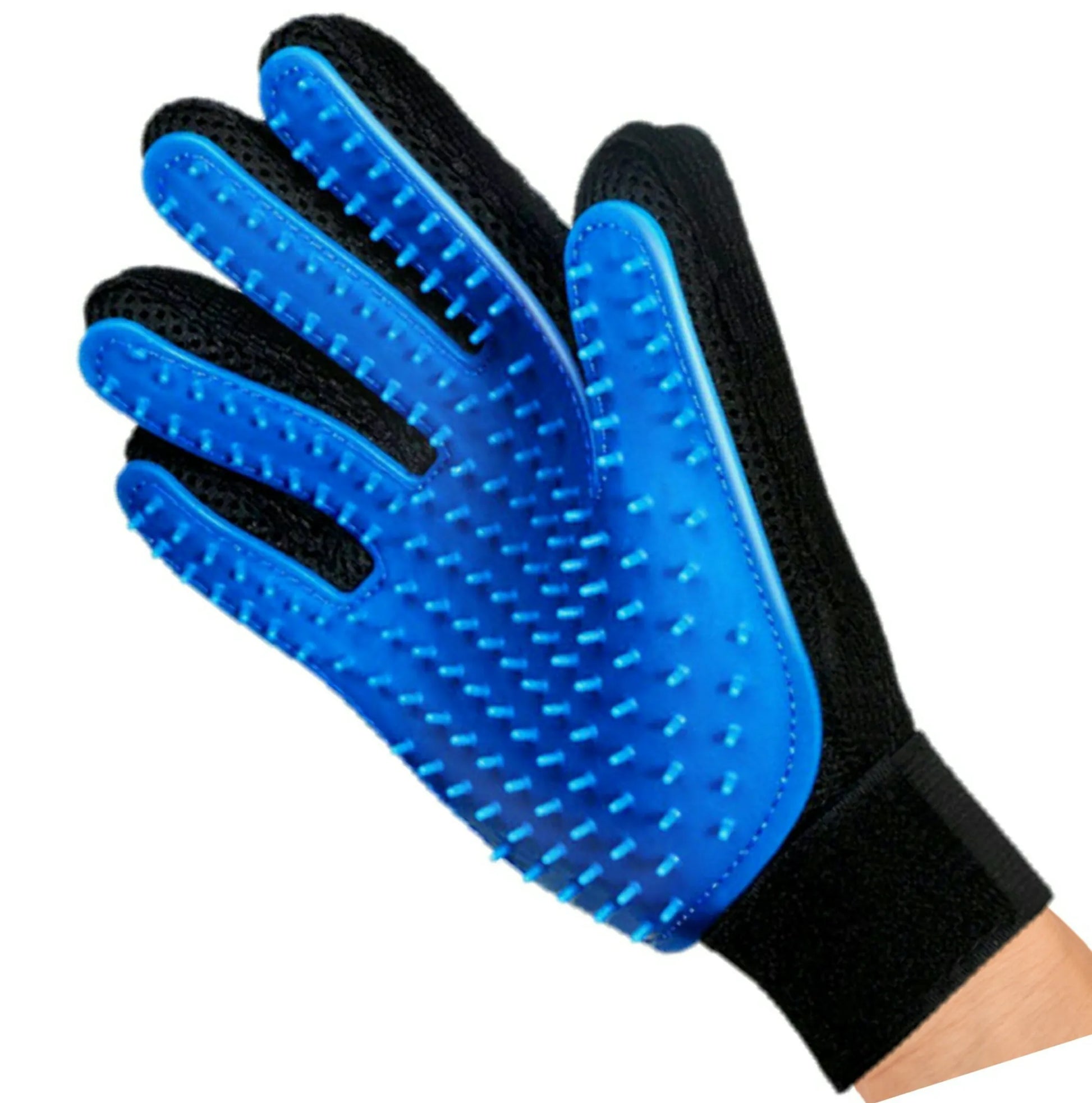 Mr. Peanut's 259 silicone-pin grooming gloves alternate view