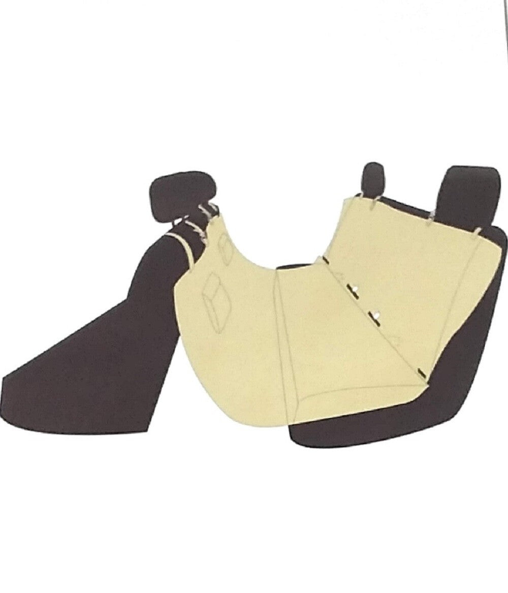 Hammock Style Waterproof Dog Car Seat Cover