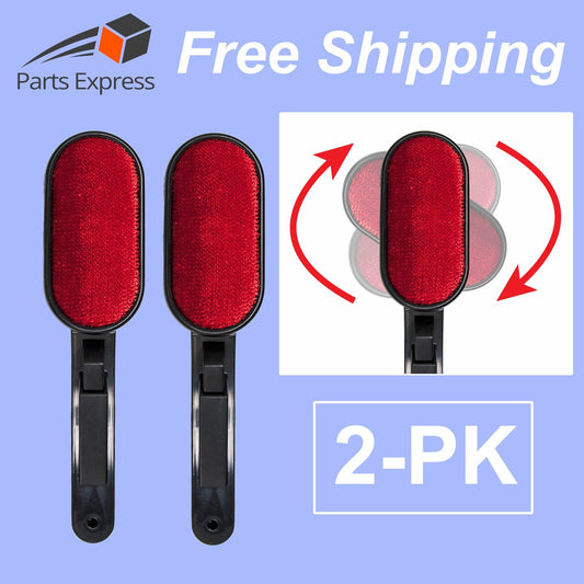 2 Pack Swivel Magic Lint Brush Pet Hair Remover for Clothes Fabric Furniture