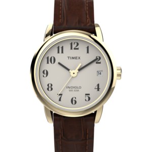 Easy Reader® 25mm Leather Strap Watch