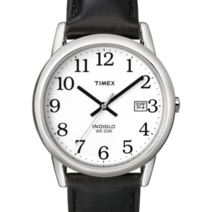 Easy Reader 35mm Leather Strap Watch