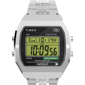 Timex T80 Steel 36mm Stainless Steel Bracelet Watch