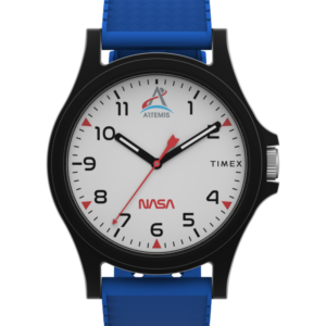 Timex Main Street NASA Artemis 40mm Silicone Strap Watch