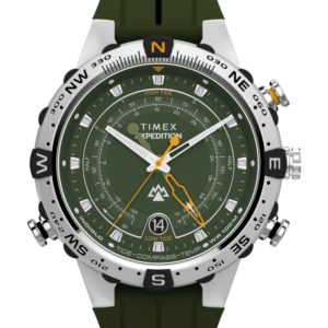 Expedition® Tide-Temp-Compass 45mm Silicone Strap Watch
