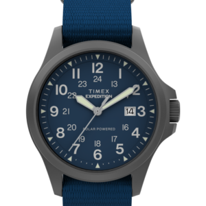 Expedition® Field Post Solar 41mm Eco-Conscious Fabric Strap Watch