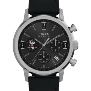Peanuts® x Timex Marlin® Chronograph Joe Cool 40mm Leather Strap Watch