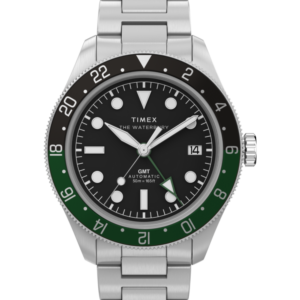 Waterbury Heritage Automatic GMT 41.5mm Stainless Steel Bracelet Watch