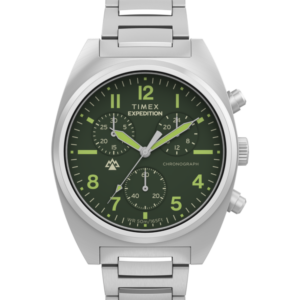 Expedition® Capstone Chronograph 41mm Stainless Steel Bracelet Watch