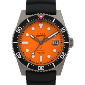 Deepwater Reef 200 Titanium Automatic 41mm Synthetic Rubber Strap Watch