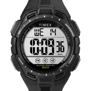Timex Digital 43mm Resin Strap Watch