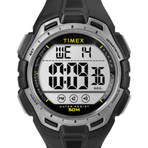 Timex Digital 43mm Resin Strap Watch