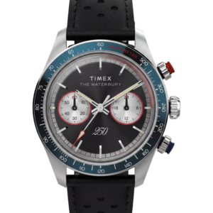 Waterbury Heritage America 250 39mm Leather Strap Watch